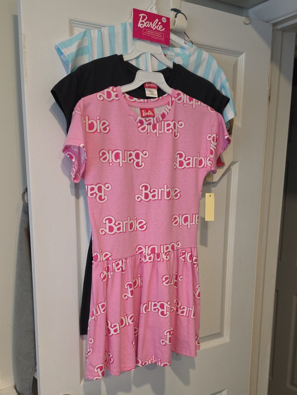 Barbie Logo 3-pack Short Sleeve Dresses
